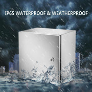 Charger l'image dans la visionneuse de galerie, Amocart NEMA Stainless Steel Enclosure 300x300x200 mm IP66 Waterproof & Dustproof Electrical Junction Box with Mounting Plate