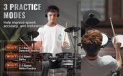 Bild in Galerie-Viewer laden, Amocart Electric Drum Set 32 Drum Kits & 480 Sounds, USB MIDI Supported 8 / 10 in Quiet Mesh+10 in Cymbals Drum Sticks Easy Use
