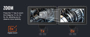 Bild in Galerie-Viewer laden, Amocart Articulating Borescope Camera w/ Light Two-way Articulated Endoscope Inspection with 6.4mm Tiny Lens 5"IPS 1080P Screen