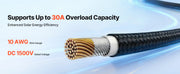 Load image into Gallery viewer, Amocart 30FT/50FT/100FT Solar Panel Extension Cable with Flame Retardant Protective Sleeving Female and Male Connectors for RV