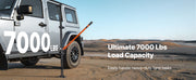 Load image into Gallery viewer, Amocart Farm Jack 60" Utility High Lift Farm Jack 3.18 Ton Ratcheting Off Road Utility Jacks Heavy-Duty Lift Jacks for Tractor