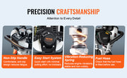 Load image into Gallery viewer, Amocart 37.77cc Gas-Powered T Post Driver 4-Stroke Engine Gasoline Fence Piling Pounder with 3 Post Driving Head(45/55/88 mm)