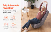 Load image into Gallery viewer, Amocart Floor Chair Recycled Foam Folding Sofa Chair Multifunctional Floor Chair with Back Support Ideal for Sleeping Reading