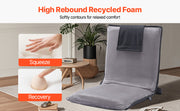 Load image into Gallery viewer, Amocart Floor Chair Recycled Foam Folding Sofa Chair Multifunctional Floor Chair with Back Support Ideal for Sleeping Reading