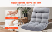 Load image into Gallery viewer, Amocart Floor Chair Recycled Foam Folding Sofa Chair Multifunctional Floor Chair with Back Support Ideal for Sleeping Reading