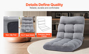 Load image into Gallery viewer, Amocart Floor Chair Recycled Foam Folding Sofa Chair Multifunctional Floor Chair with Back Support Ideal for Sleeping Reading