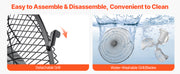 Bild in Galerie-Viewer laden, Amocart Floor Fans 3 Speeds High Velocity Heavy Duty Industrial Fan 4800 CFM 360° Adjustable Tilt for Gym Home Commercial Shop