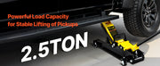 Load image into Gallery viewer, SucceBuy 2.5T Floor Hydraulic Jack Pneumatic Low Profile Floor Jack Heavy-Duty Steel Racing Floor Jack with Piston Lift Pump
