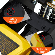 Load image into Gallery viewer, Amocart Car Jack 1.5-3T Floor Jack Aluminum&Steel Racing Jack W/ Single Pistons Quick Lift Pump Tire Change Lifting Repair Tool