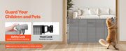 Bild in Galerie-Viewer laden, Amocart 55/71/110in Retractable Baby Gate 34in Tall Extends Wide Retractable Gate for Kids Pets Mesh Material Easy to Install