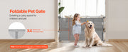 Charger l'image dans la visionneuse de galerie, Amocart 55/71/110in Retractable Baby Gate 34in Tall Extends Wide Retractable Gate for Kids Pets Mesh Material Easy to Install