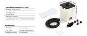 Load image into Gallery viewer, SucceBuy Solder Fume Extractor 100W/150W Smoke Extractor 332 m³/h Strong Suction Smoke Absorber Purifier for Engraving Welding