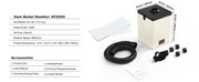 Charger l'image dans la visionneuse de galerie, Extracteur de fumée de soudure SucceBuy 100W/150W Extracteur de fumée 332 m³/h Purificateur d'air à forte aspiration pour la gravure et le soudage