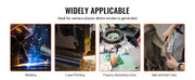Load image into Gallery viewer, SucceBuy Solder Fume Extractor 100W/150W Smoke Extractor 332 m³/h Strong Suction Smoke Absorber Purifier for Engraving Welding