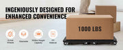 Load image into Gallery viewer, SucceBuy 2 Pack Furniture Mover Pallet Trolley 500 lbs Each Count with 4 Wheels Small Flat Dolly Cart for Industrial Machinery