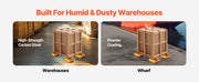 Load image into Gallery viewer, SucceBuy All-Steel Industrial Machinery Mover Pallet Trolley 6T Small Carrying Tank W/ 360Degree Rotation for Transporting Cargo