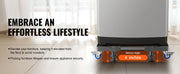 Load image into Gallery viewer, Amocart 400 lbs Mini Fridge Stand Mover Adjustable Mobile Base with 4 Locking Swivel Wheels for Washing Machine Refrigerator