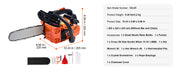 Load image into Gallery viewer, Amocart Gas Chainsaw Gasoline Powered Chain Saw Handheld Cordless Petrol Chainsaws for Tree Wood Branch Cutting Tree Trimming