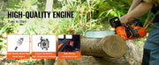 Load image into Gallery viewer, Amocart Gas Chainsaw Gasoline Powered Chain Saw Handheld Cordless Petrol Chainsaws for Tree Wood Branch Cutting Tree Trimming