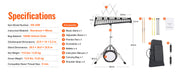 Charger l'image dans la visionneuse de galerie, Amocart 32 Note Glockenspiel Xylophone Bell Kit Percussion Instrument with Mallets Drum Sticks Carrying Bag for Adults Students