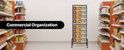 Load image into Gallery viewer, Amocart Grid Wall Panel Wire Grid Panels Display Rack Movable Art Display Shelf with Wheel Carbon Steel Gridwall for Craft Show