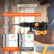 Load image into Gallery viewer, Amocart 1600W Rotary Hammer Drill Max Drilling 42mm 3 Modes Max Corded Demolition Chipping Metal Concrete Breaker Jackhammer