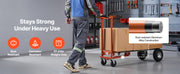 Load image into Gallery viewer, Amocart 1000 lbs 4 in 1 Hand Truck Convertible Dolly with Non-Slip Handle Aluminum Alloy Portable Trolley for Moving Home