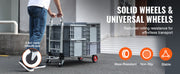 Load image into Gallery viewer, SucceBuy 400 lbs Folding Hand Truck Lightweight Dolly with Wheels Foldable Luggage Utility Cart for Warehouse Transport Moving