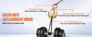 Load image into Gallery viewer, Amocart Hand Winch Heavy Duty Rope Crank with 33 ft Steel Wire Cable and Two-Way Ratchet for Trailer Boat or ATV Towing