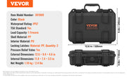 Load image into Gallery viewer, Amocart Hard Pistol Cases w/ Pre-cut PU Foam Lining Waterproof Dustproof Hard Gun Case for 1/2/5/6 Pistol Lockable Pistol Case