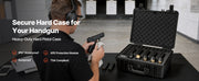 Load image into Gallery viewer, Amocart Hard Pistol Case Hard Gun Case with XPE Foam Lining Waterproof Pistol Box with Customizable Interior for Gun Lenses