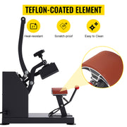 Load image into Gallery viewer, Amocart Hat Cap Heat Press 5.5 x 3.5 inch Heat Transfer Stamping Sublimation Machine Digital Display Clamshell DIY Advertising