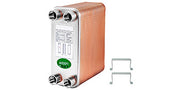 Load image into Gallery viewer, Amocart 30/40/60 Plates Heat Exchanger Wort Chiller Stainless Steel Homebrew Brewing Beer Cooler Counterflow Water Heating