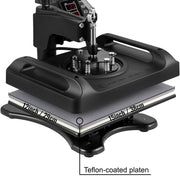 Load image into Gallery viewer, Amocart 30*38CM 8 in 1 Combo Upgrade Heat Press Machine 360° Rotation Sublimation Printer Cap Shirt Mug Plate 2D Heat Transfer