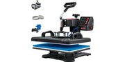 Load image into Gallery viewer, SucceBuy Heat Press 5in1 Heat Press Machine 12x15in Clamshell Sublimation Transfer Printer Digital Precise Temperature Control
