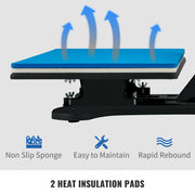 Load image into Gallery viewer, SucceBuy Heat Press 5in1 Heat Press Machine 12x15in Clamshell Sublimation Transfer Printer Digital Precise Temperature Control