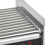 Load image into Gallery viewer, SucceBuy 5/7/11 Commercial Hot Dog Roller Electric Sausage Maker Barbecue Grill Machine for Camping Party Home Appliance 110V