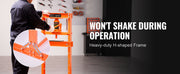 Load image into Gallery viewer, Amocart 6/12T Hydraulic H-Frame Garage Floor Adjustable Shop Press with Plates 6T/12T Orange for Garages or Professional Shop