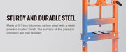 Load image into Gallery viewer, SucceBuy Hydraulic Shop Press 6T H-Frame Hydraulic Garage/Shop Floor Press Shop Press with Press Plates for Garage Shop Workshop