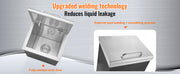 Load image into Gallery viewer, Amocart Drop in Ice Chest Stainless Steel Ice Cooler Commercial Ice Bin with Sliding Cover Outdoor Kitchen Ice Bar