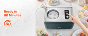 Load image into Gallery viewer, Amocart Automatic Ice Cream Maker w/Built-in Compressor 1.5QT No Pre-freezing Gelato Make Stainless Steel Electric Sorbet-Maker