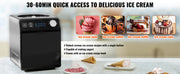 Bild in Galerie-Viewer laden, Amocart Upright Automatic Ice Cream Maker with Built-in Compressor 2 Quart No Pre-freezing Fruit Yogurt Machine 4 Modes