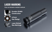 Load image into Gallery viewer, SucceBuy Drive Impact Socket Set Deep Shallow Socket Set CR-V Alloy Steel Auto Repair Easy-to-Read Size Markings Storage Case