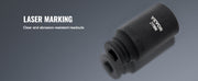 Load image into Gallery viewer, SucceBuy 1/2" Drive Impact Socket Set 9 Piece Deep Socket Set Metric 29-38mm 6 Point Cr-Mo Alloy Steel for Auto Repair