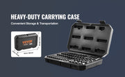 Charger l'image dans la visionneuse de galerie, Amocart Drive Impact Socket Set Deep & Shallow Socket Set Cr-Mo Alloy Steel Auto Repair EasytoRead Size Markings Storage Case