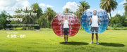 Bild in Galerie-Viewer laden, Amocart 2-Pack 5FT/1.5M Inflatable Bumper Balls 0.8mm Thick Bubble Soccer Balls Inflatable Zorb Balls for Adults or Children