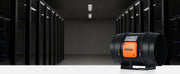 Load image into Gallery viewer, SucceBuy Inline Duct Fan with Temperature Humidity Controller EC-motor Ventilation Exhaust Fan Air Ventilator for Home Bathroom