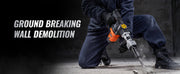 Load image into Gallery viewer, Amocart 1400W Demolition Jack Hammer Electric Jackhammer Heavy Duty 2900 BPM Concrete Breaker 2pcs Chisels Bits Chipping