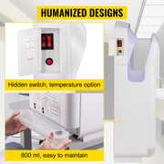 Bild in Galerie-Viewer laden, Amocart Hand Dryer Machinery Automatic High-speed Jet Double-sided Secure Robust Material Blade for Washroom Multicolor