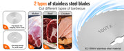 Bild in Galerie-Viewer laden, Amocart Electric Shawarma Knife, Cordless Battery Professional Turkish Knife Commercial Stainless Steel Gyro Cutter